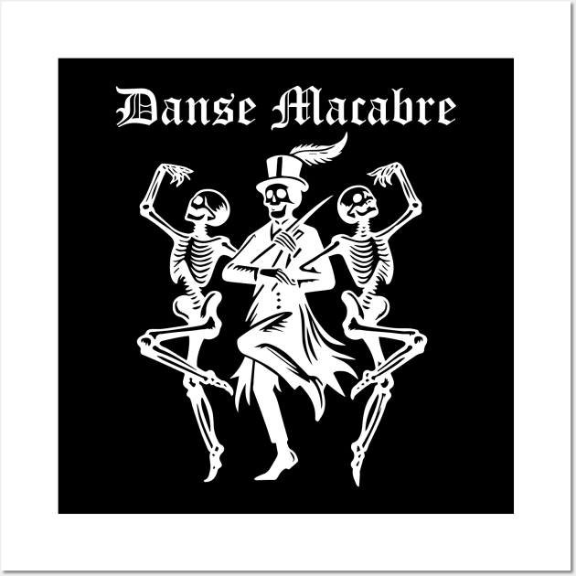 danse macabre Wall Art by lkn